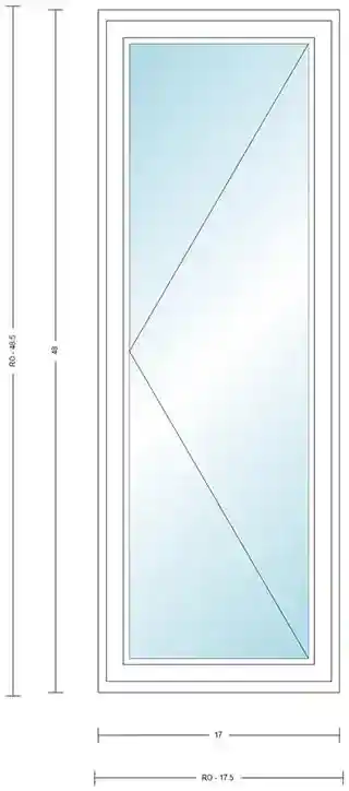 Main 1 - ANDERSEN CR14(L) CASEMENT UNIT, WHITE, HP INSUL GLASS # 1309413 - Arlington Coal & Lumber