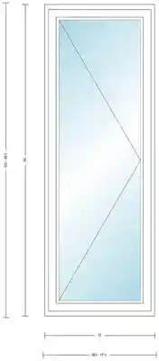 ANDERSEN CR14(R) CASEMENT UNIT. HIGH PERF INSUL GLASS # 1309449 - Arlington Coal & Lumber