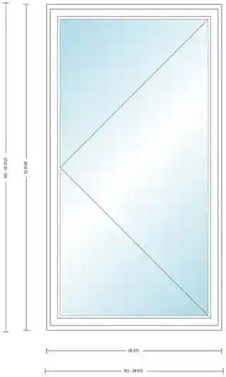 Main 1 - ANDERS CW145 L CASEMENT UNTHIGH PERF INSUL GLASS # 1309417 - Arlington Coal & Lumber
