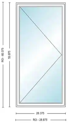 ANDERSEN CW15R CSMT UNIT HIGH PERF INSUL GLASS # 1309461 - Arlington Coal & Lumber