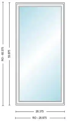 ANDERS CW15/AW15 S CASEMENT UNIT HIGH PERF INSUL GLASS. # 1307104 - Arlington Coal & Lumber