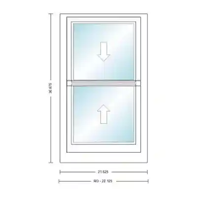 ANDERSEN 400 SERIES TW18210 DH UNIT HIGH PERF LOW-E4 GLASS # 1611840 - Arlington Coal & Lumber