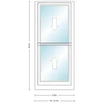 ANDERSEN 400 SERIES TW18310 DH UNIT HIGH PERF LOW-E4 GLASS # 9168781 - Arlington Coal & Lumber