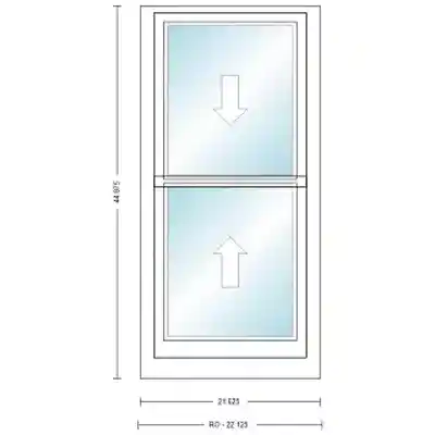 ANDERSEN 400 SERIES TW1836 DH UNIT HIGH PERF LOW-E4 GLASS # 1600057 - Arlington Coal & Lumber
