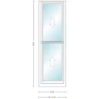 Main 1 - ANDERSEN 400 SERIES TW1856E DH UNIT HIGH PERF LOW-E4 GLASS # 1647523 - Arlington Coal & Lumber