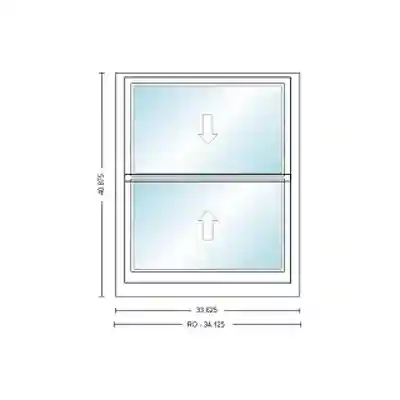 ANDERSEN 400 SERIES TW2832 WHT DH UNIT HIGH PERF LOW- E4 GLASS # 1611865 - Arlington Coal & Lumber