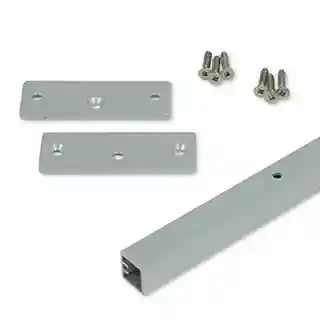 Main 1 - FEENEY CABLE-RAIL #7646 SILVER 44" INTERMEDIATE PICKET W/HDWR (36"-42") MAX 44" RAIL HT. ** NOTE: 7648 ON PKG ** - Arlington Coal & Lumber
