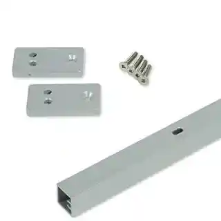 Main 1 - FEENEY CABLE-RAIL #7647 SILVER 46" INTERMEDIATE *STAIR* PICKET FOR STAIR 36"-42" HEIGHT ** NOTE: 7649 ON PKG. ** - Arlington Coal & Lumber