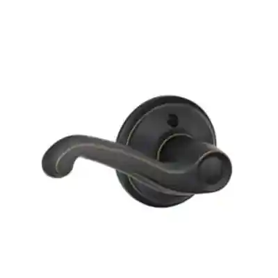 SCHLAGE FLARE DUMMY KNOB (LEFT) AGED BRONZE F170 FLA 716 - Arlington Coal & Lumber