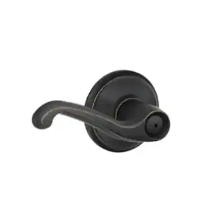 SCHLAGE FLARE PRIVACY AGED BRONZE F40 FLA 716  - Arlington Coal & Lumber