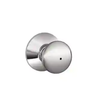 Main 1 - SCLAGE PLYMOUTH PRIVACY SET BRIGHT CHROME  - Arlington Coal & Lumber