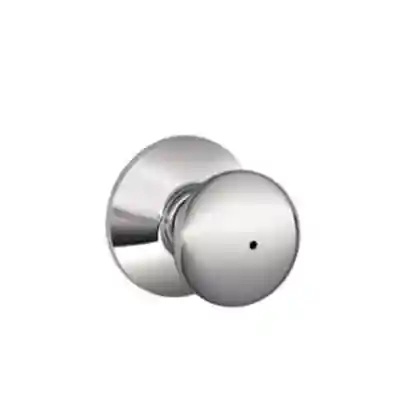 SCHLAGE PRIVACY PLYMOUTH BRUSHED CHROME ***VISUAL PACK*** - Arlington Coal & Lumber