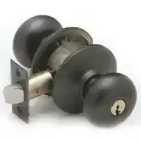 Main 1 - SCHLAGE KEYED ENTRANCE PLYMOUTH AGED BRONZE F51A PLY 716 - Arlington Coal & Lumber