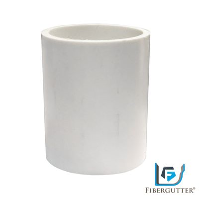 Main 2 - 4 X 5 FIBER-GUTTER 2" PVC (SCH-40) DROP OUTLET (3-1/2" LONG) - Arlington Coal & Lumber