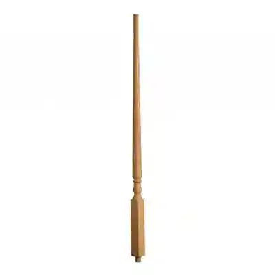 5015-34" 1-1/4" RED OAK TRADITIONAL PIN TOP BALUSTER - Arlington Coal & Lumber