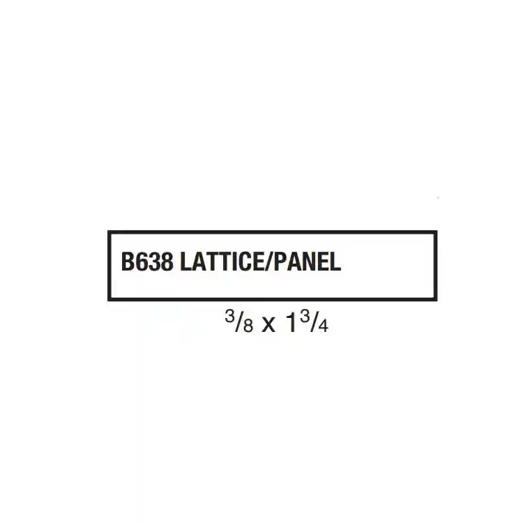 Main 1 - (B638) 7/16" X 1-3/4" CLEAR STRIP - Arlington Coal & Lumber
