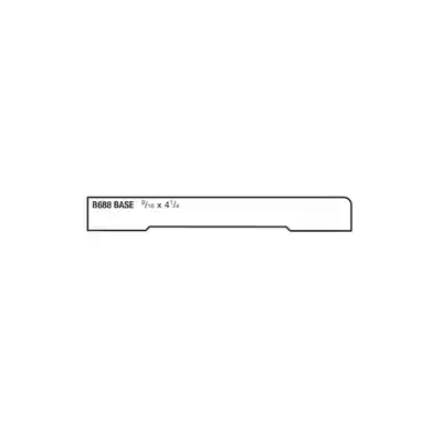 B688 9/16" X 4-1/4" CLEAR PINE BASE BOARD - Arlington Coal & Lumber