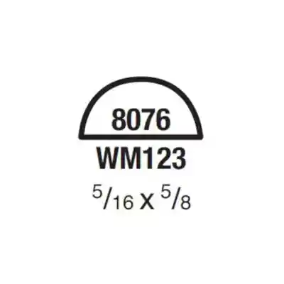 (8076) 5/16" X 5/8" CLEAR PINE HALF ROUND MOULDING - Arlington Coal & Lumber
