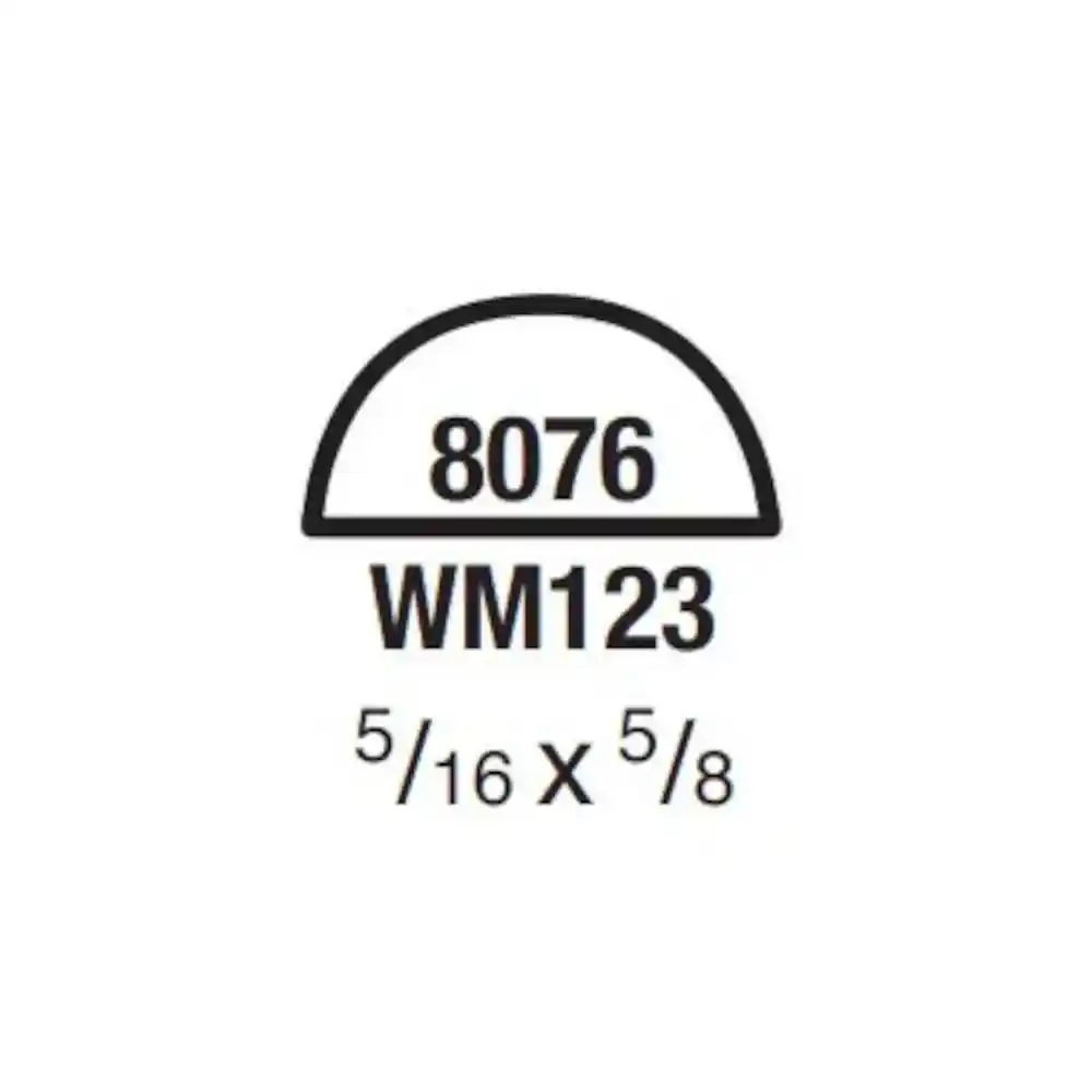 Main 2 - (8076) 5/16" X 5/8" CLEAR PINE HALF ROUND MOULDING - Arlington Coal & Lumber