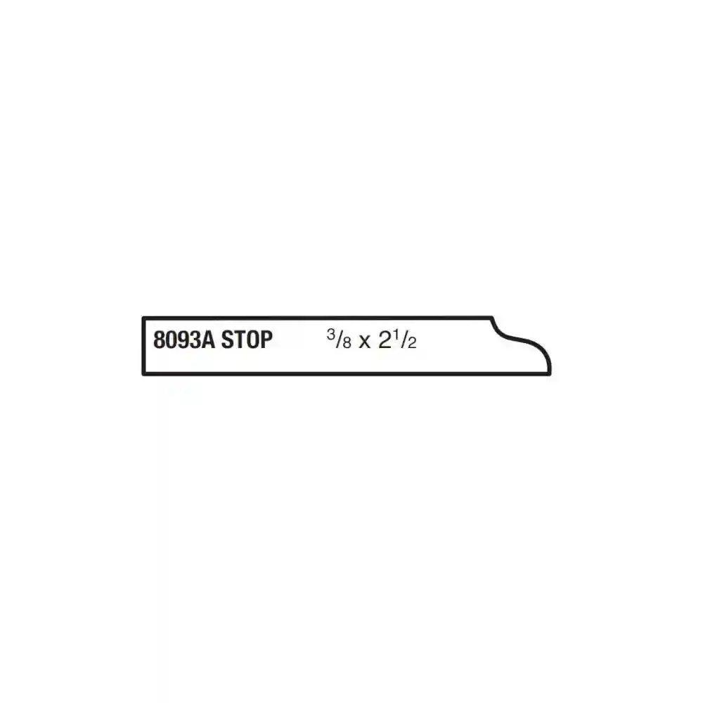 Main 2 - (8093A) 3/8" X 2-1/2" CLEAR PINE STOP BEAD MOULDING - Arlington Coal & Lumber