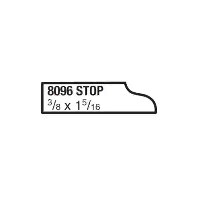 (8096) 3/8" X 1-5/16" CLEAR PINE STOP BEAD MOULDING - Arlington Coal & Lumber