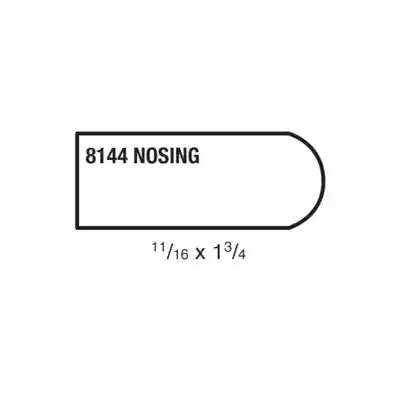 (8144) 11/16" X 1-3/4" CLEAR PINE NOSING - Arlington Coal & Lumber