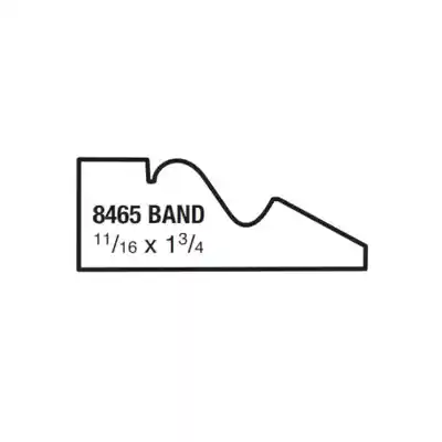 (8465) 11/16" X 1-3/4" CLEAR PINE BAND MOULDING - Arlington Coal & Lumber