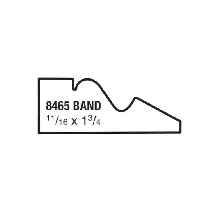 Main 2 - (8465) 11/16" X 1-3/4" CLEAR PINE BAND MOULDING - Arlington Coal & Lumber