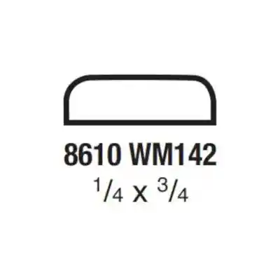 (8610) 1/4" X 3/4" CLEAR PINE SCREEN MOULDING - Arlington Coal & Lumber