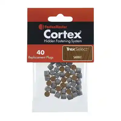 40 PC BAG CORTEX TREX SADDLE DECK REPLACEMENT PLUGS (40 PER BAG) - Arlington Coal & Lumber