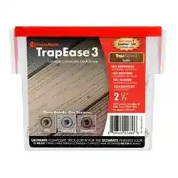 Main 2 - TRAPEASE-3 SADDLE TREX SELECT SCREWS (350 COUNT) #9 X 2-1/2" TORX® TTAP® DRIVE - Arlington Coal & Lumber