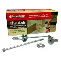 Main 2 - BX (24) 6-1/4 THRU-LOK SCREW BOLT FASTENING SYSTEM  - Arlington Coal & Lumber