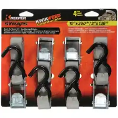 TIEDOWN 10'CAM BCKLE 300LB 4PK - Arlington Coal & Lumber