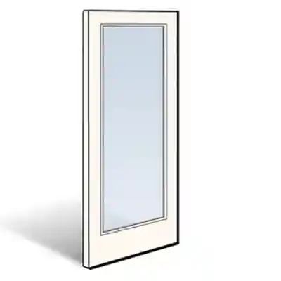 ANDERSEN FWG3068 STAT DOOR PANEL WHITE, HI PERF LOW E4 TEMP GLASS (AW# 2565910) - Arlington Coal & Lumber