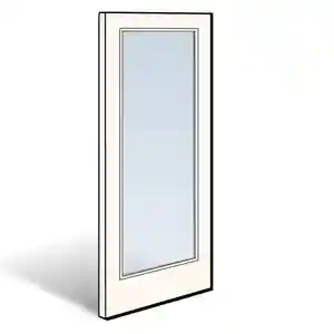 Main 1 - ANDERSEN FWG3068 STAT DOOR PANEL WHITE, HI PERF LOW E4 TEMP GLASS (AW# 2565910) - Arlington Coal & Lumber