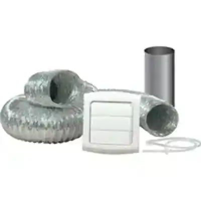 DUNDAS JAFINE VENT KIT DRYER ALUM 4INX5FT WHITE (TD48PVKZW6) - Arlington Coal & Lumber