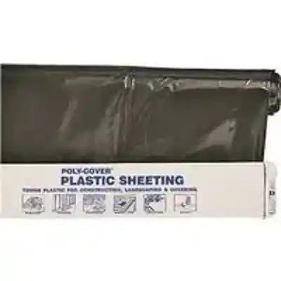 6.0 MIL BLACK POLYETHYLENE 10' X 100' - Arlington Coal & Lumber
