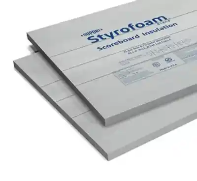 DUPONT™ 1" 4 X 8 GREY SCOREBOARD EXTRUDED POLYSTYRENE FOAM INSULATION (R-5) 96/UN - Arlington Coal & Lumber