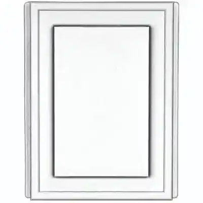 4.5X6.25 WHITE MINI SURFACE MOUNT #00031402001 - Arlington Coal & Lumber