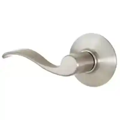 SCHLAGE F170VACC619LH ACCENT LH DUMMY SATIN NICKEL **VISUAL PACK** - Arlington Coal & Lumber
