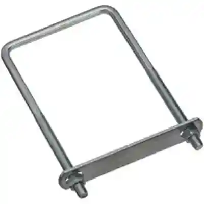222406 UBOLT SQ 3/8X4X7 ZINC BOLT U SQUARE 3/8X4X7IN ZINC - Arlington Coal & Lumber