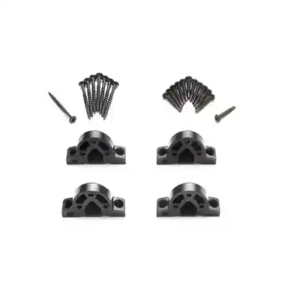 TREX SELECT **CLASSIC** HORIZONTAL HARDWARE KIT BLACK (PBKENHZBKT)  - Arlington Coal & Lumber