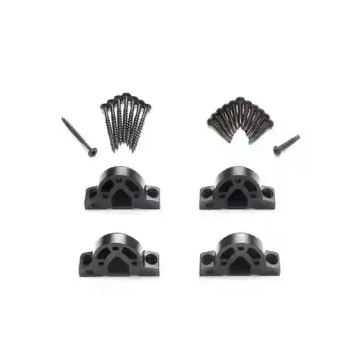 Main 1 - TREX SELECT **CLASSIC** HORIZONTAL HARDWARE KIT BLACK (PBKENHZBKT)  - Arlington Coal & Lumber