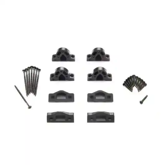 Main 1 - TREX SELECT **CLASSIC** STAIR HARDWARE KIT BLACK (PBKENSTBKT) - Arlington Coal & Lumber