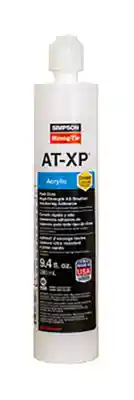 SIMPSON ACRYLIC-BASED 9.6 OZ ANCHORING ADHESIVE (ATXP-10)(AT-3G10)(BLUE) - Arlington Coal & Lumber