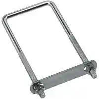 Main 1 - 222372 UBOLT SQ 3/8X3X7 ZINC BOLT U SQUARE 3/8X3X7IN ZINC - Arlington Coal & Lumber