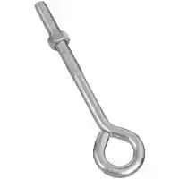 Main 1 - 221325 XHD EYEBOLT 1/2X8 ZINC EYE BOLT W/NUT 1/2X8IN ZINC - Arlington Coal & Lumber