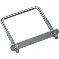 Main 1 - 222398 UBOLT SQ 3/8X4X5 ZINC BOLT U SQUARE 3/8X4X5IN ZINC - Arlington Coal & Lumber