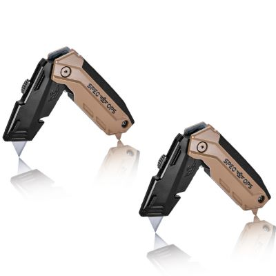 Main 2 - SPEC OPS RETRACTABLE BLADE FOLDING UTILITY KNIFE 2PK (SPEC-K1-FR-2PK) - Arlington Coal & Lumber