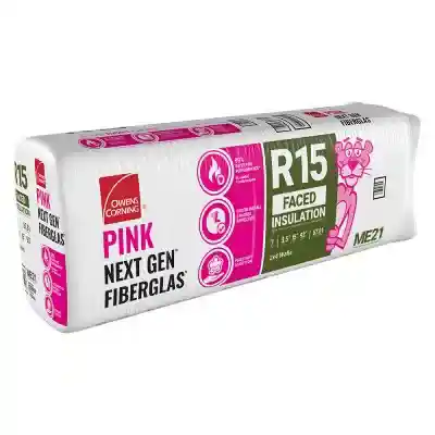 OWENS CORNING R-15 KRAFT FACED 3-1/2" X 15" X 93" 67.81 SQFT 7/BATTS (OCME21) 52.15LBS - Arlington Coal & Lumber